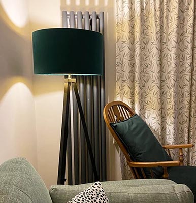 Tall floor lamp clearance shades